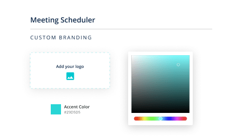 online scheduler links custom branding