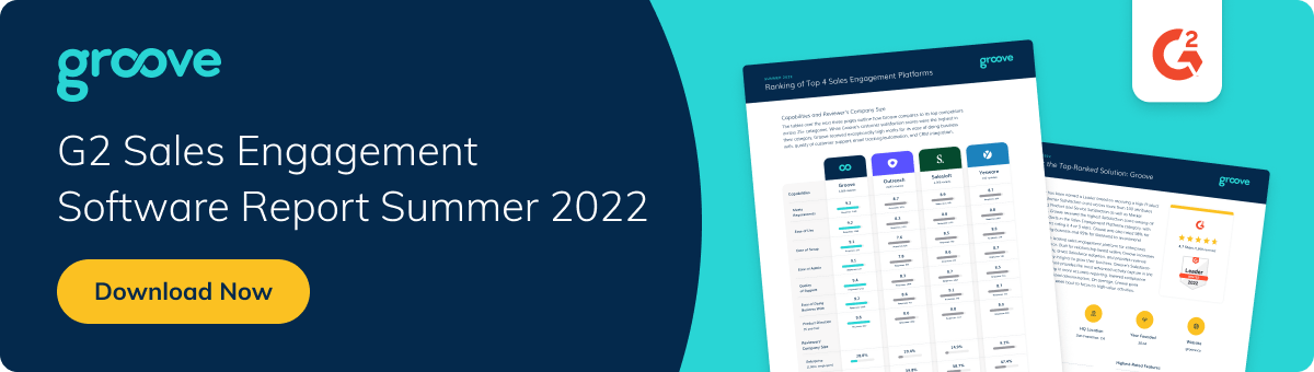 Summer 2022 G2 Sales Engagement Software Report