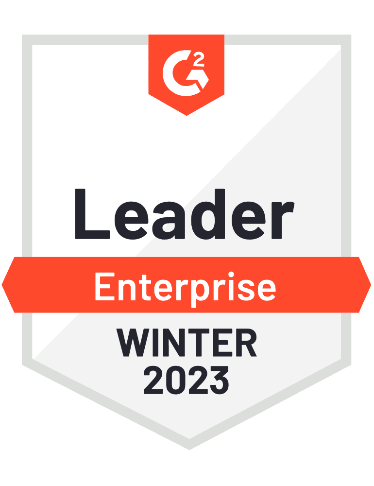 G2 Enterprise Leader Winter 2023